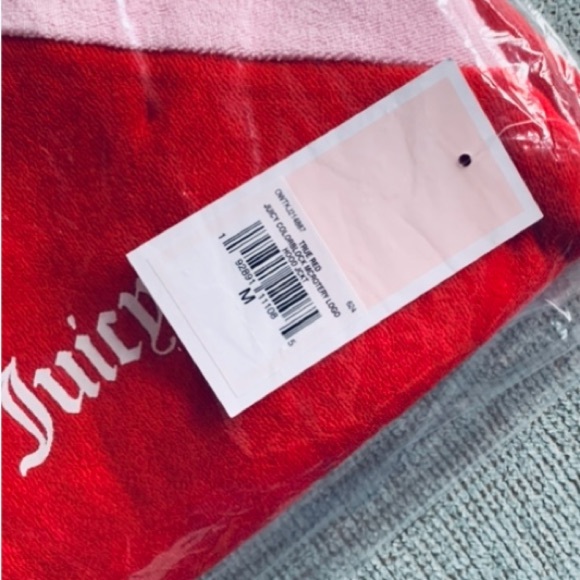 NWT Juicy Couture Microterry Logo Jacket | Sizes: M & L - Picture 6 of 10